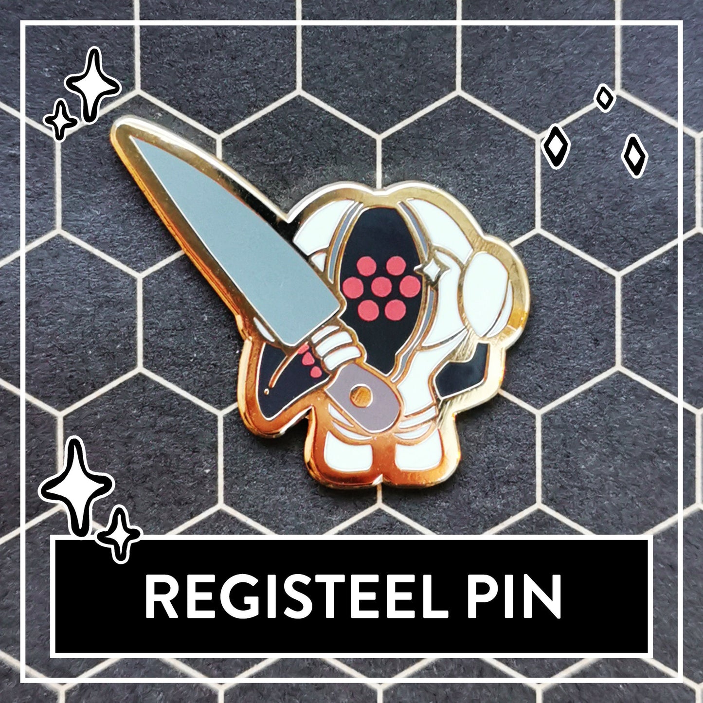 Pokemon Legendary Regi Pins – Small & cute Hard Enamel Pins Regice, Regirock, Registeel Chibi Style