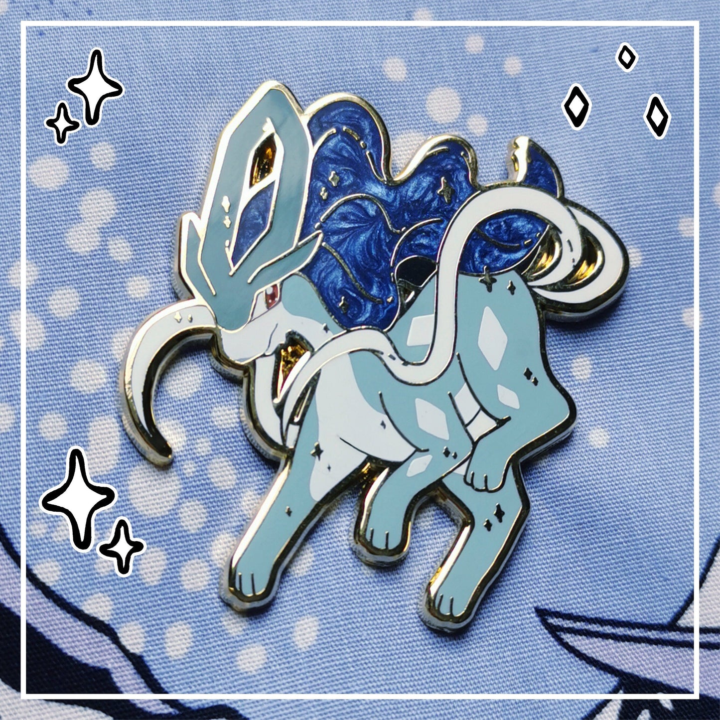 Shiny Suicune Pin