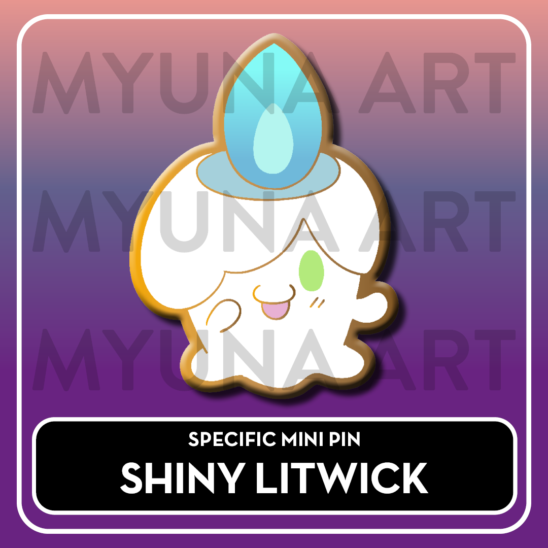 PREORDER Ghost Type Friends - Myuna's Mystery Mix Gacha Mini Pins