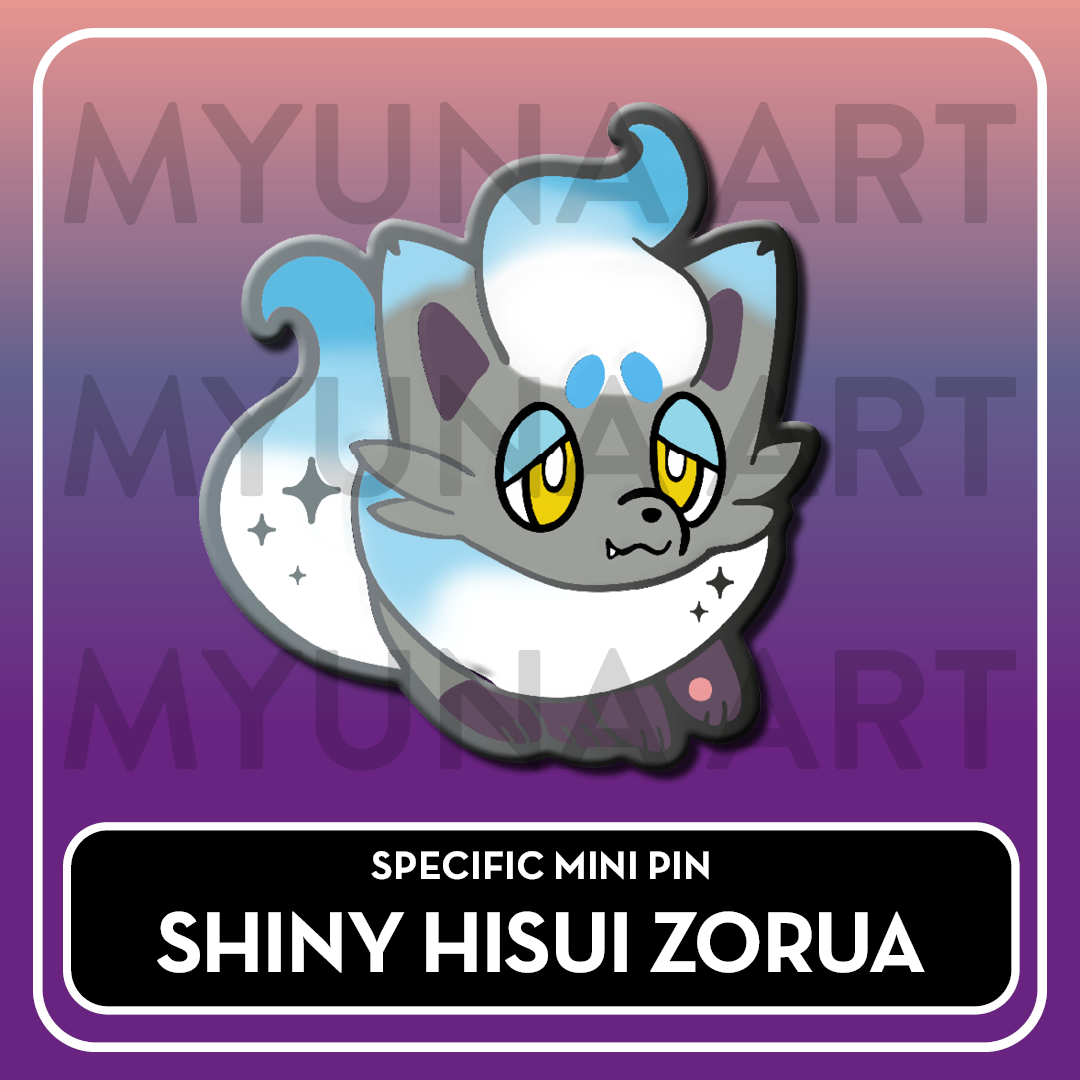 PREORDER Ghost Type Friends - Myuna's Mystery Mix Gacha Mini Pins