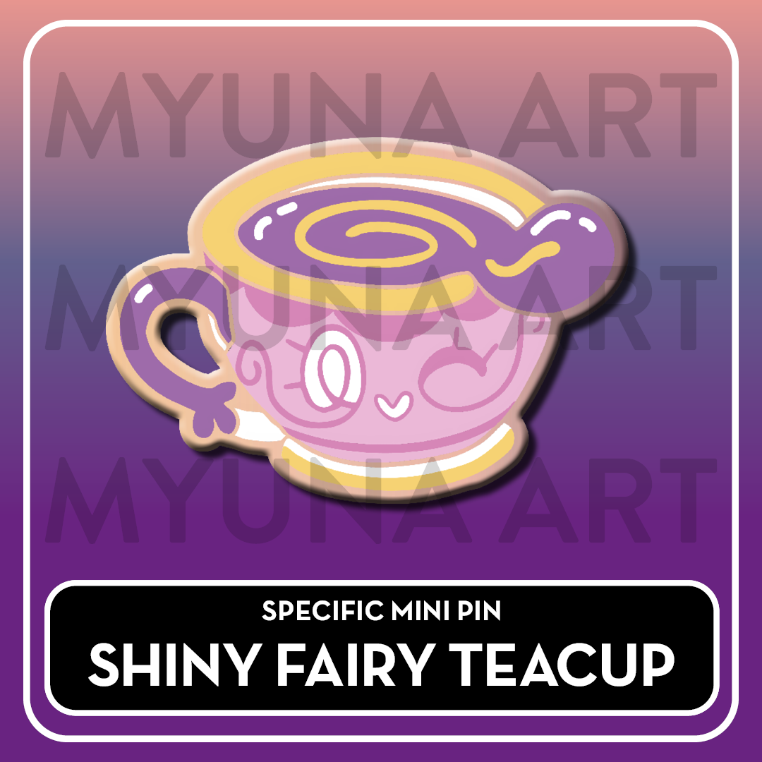 PREORDER Ghost Type Friends - Myuna's Mystery Mix Gacha Mini Pins