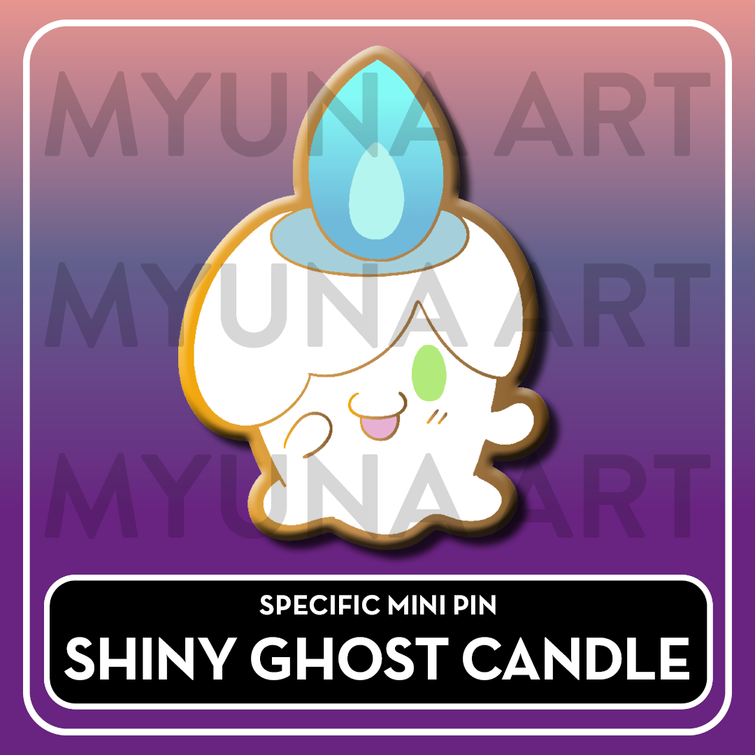 PREORDER Ghost Type Friends - Myuna's Mystery Mix Gacha Mini Pins