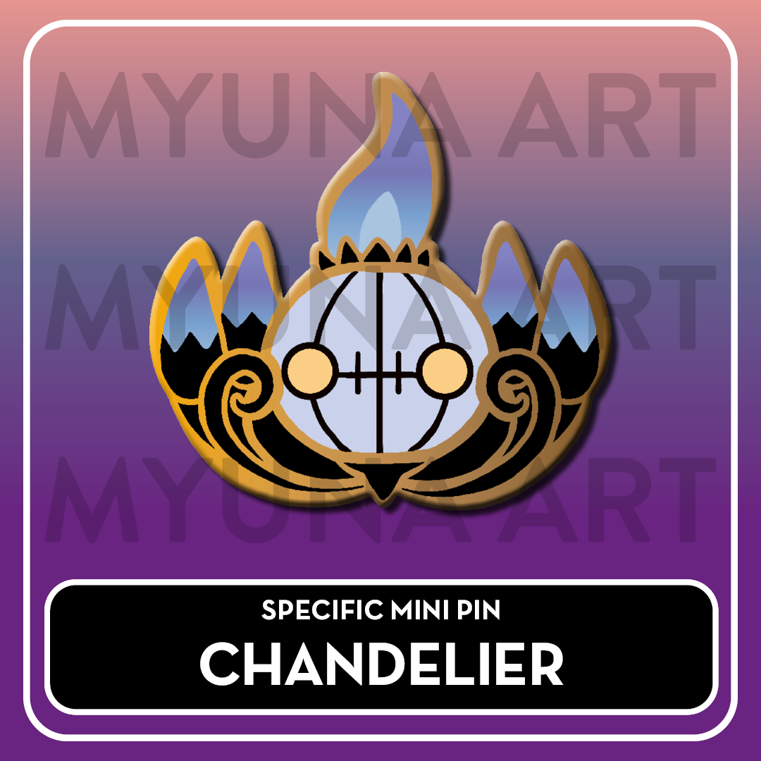 PREORDER Ghost Type Friends - Myuna's Mystery Mix Gacha Mini Pins