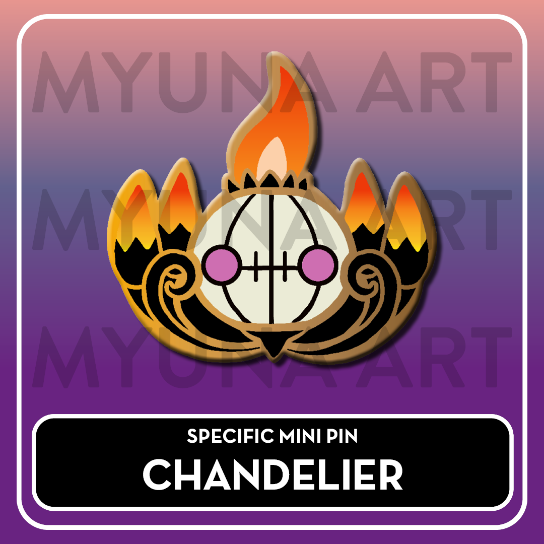 PREORDER Ghost Type Friends - Myuna's Mystery Mix Gacha Mini Pins