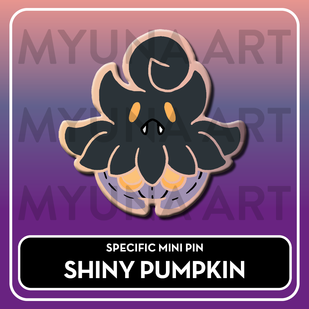 PREORDER Ghost Type Friends - Myuna's Mystery Mix Gacha Mini Pins
