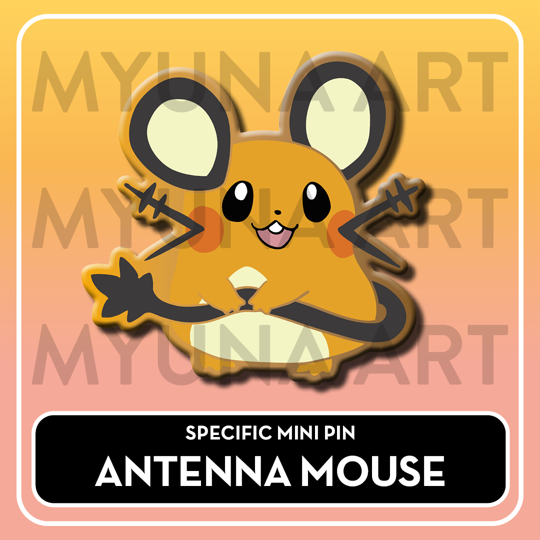 PREORDER Mouse Family - Myuna's Mystery Mix Gacha Mini Pins
