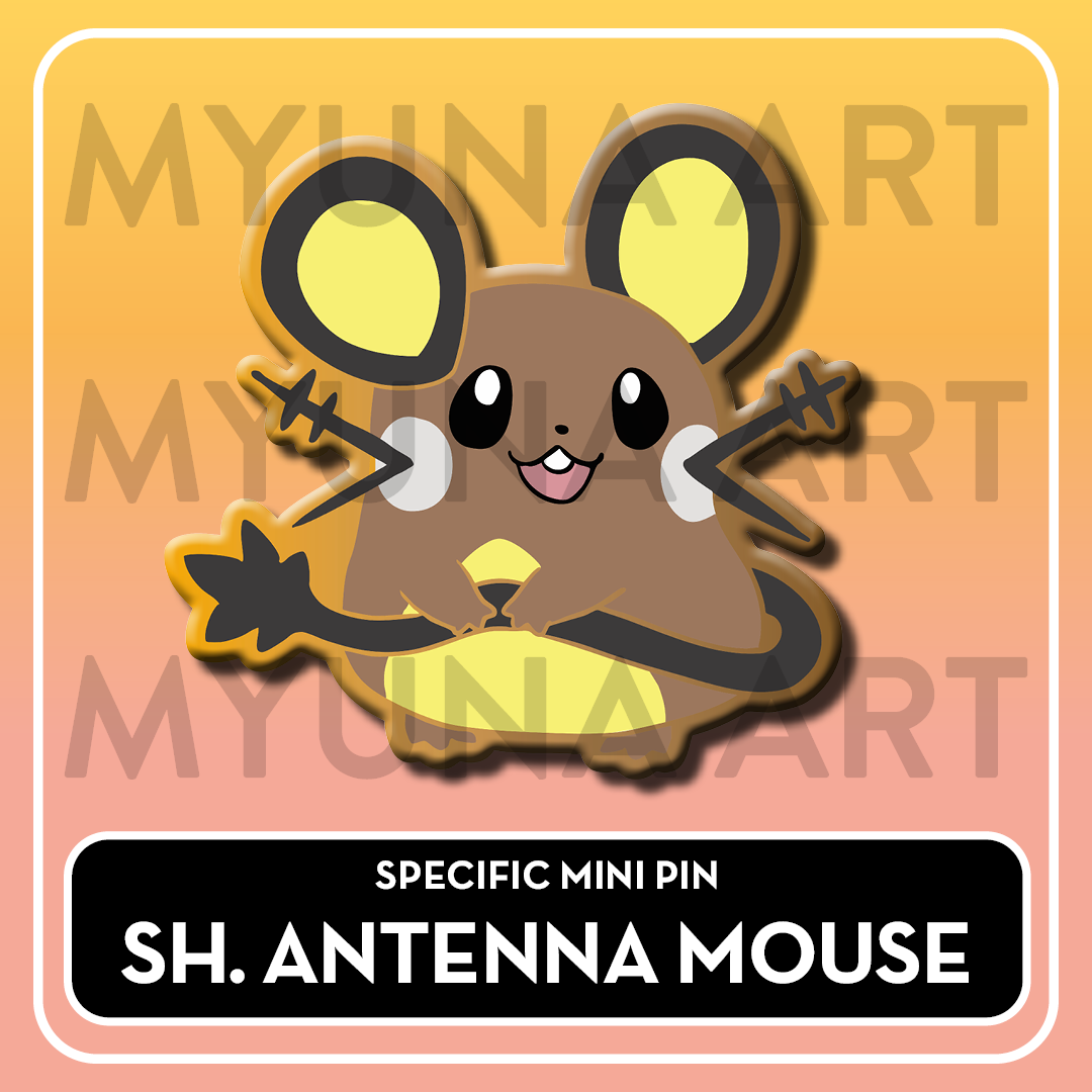 PREORDER Mouse Family - Myuna's Mystery Mix Gacha Mini Pins
