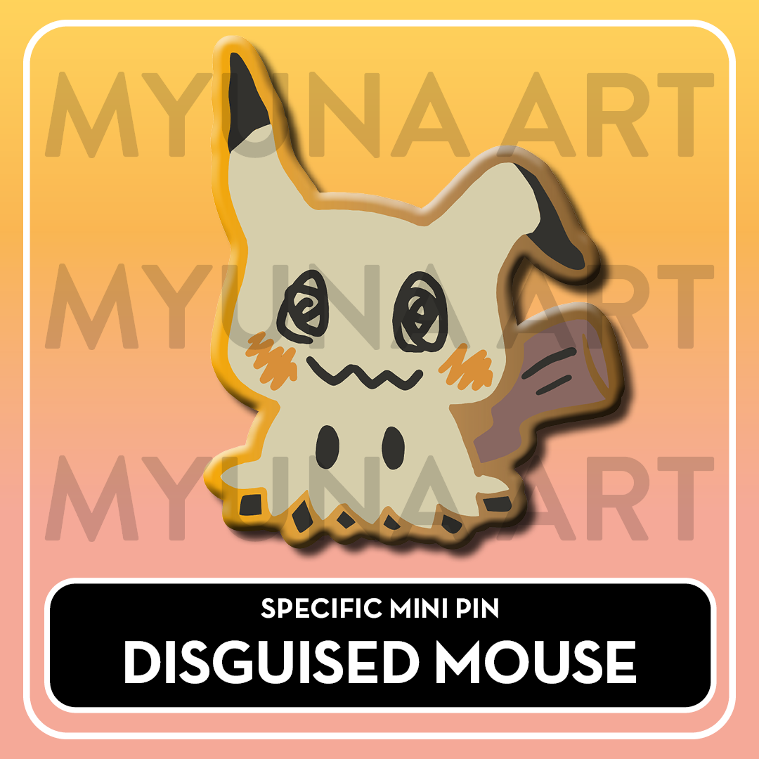 PREORDER Mouse Family - Myuna's Mystery Mix Gacha Mini Pins