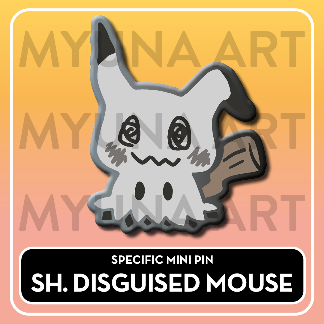 PREORDER Mouse Family - Myuna's Mystery Mix Gacha Mini Pins