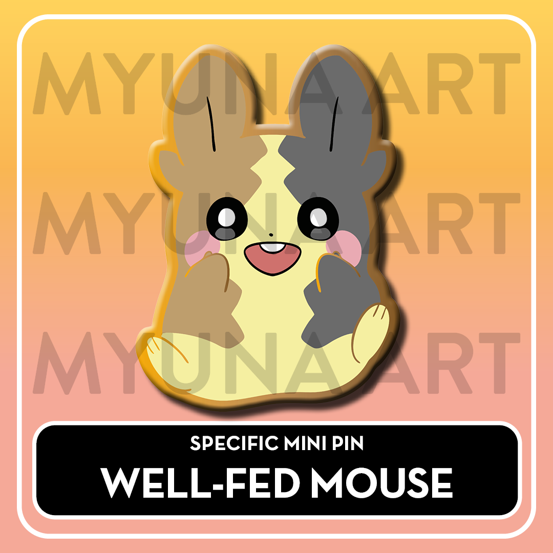 PREORDER Mouse Family - Myuna's Mystery Mix Gacha Mini Pins