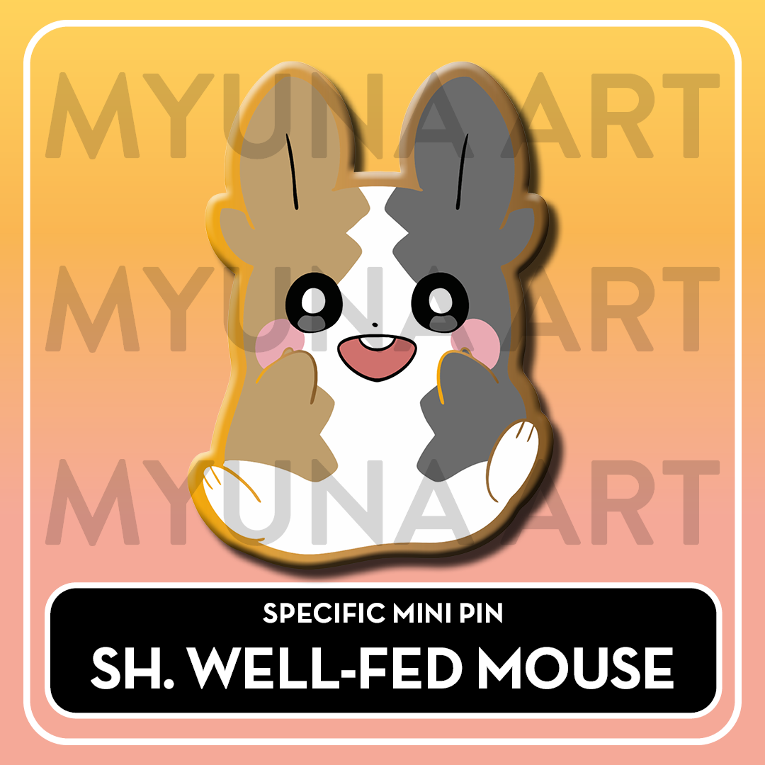 PREORDER Mouse Family - Myuna's Mystery Mix Gacha Mini Pins