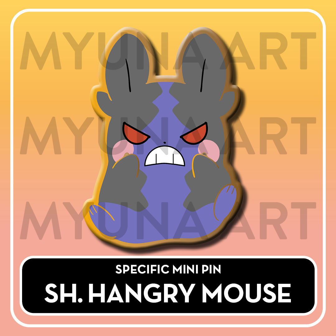 PREORDER Mouse Family - Myuna's Mystery Mix Gacha Mini Pins
