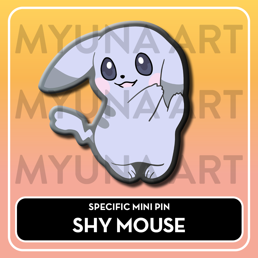 PREORDER Mouse Family - Myuna's Mystery Mix Gacha Mini Pins