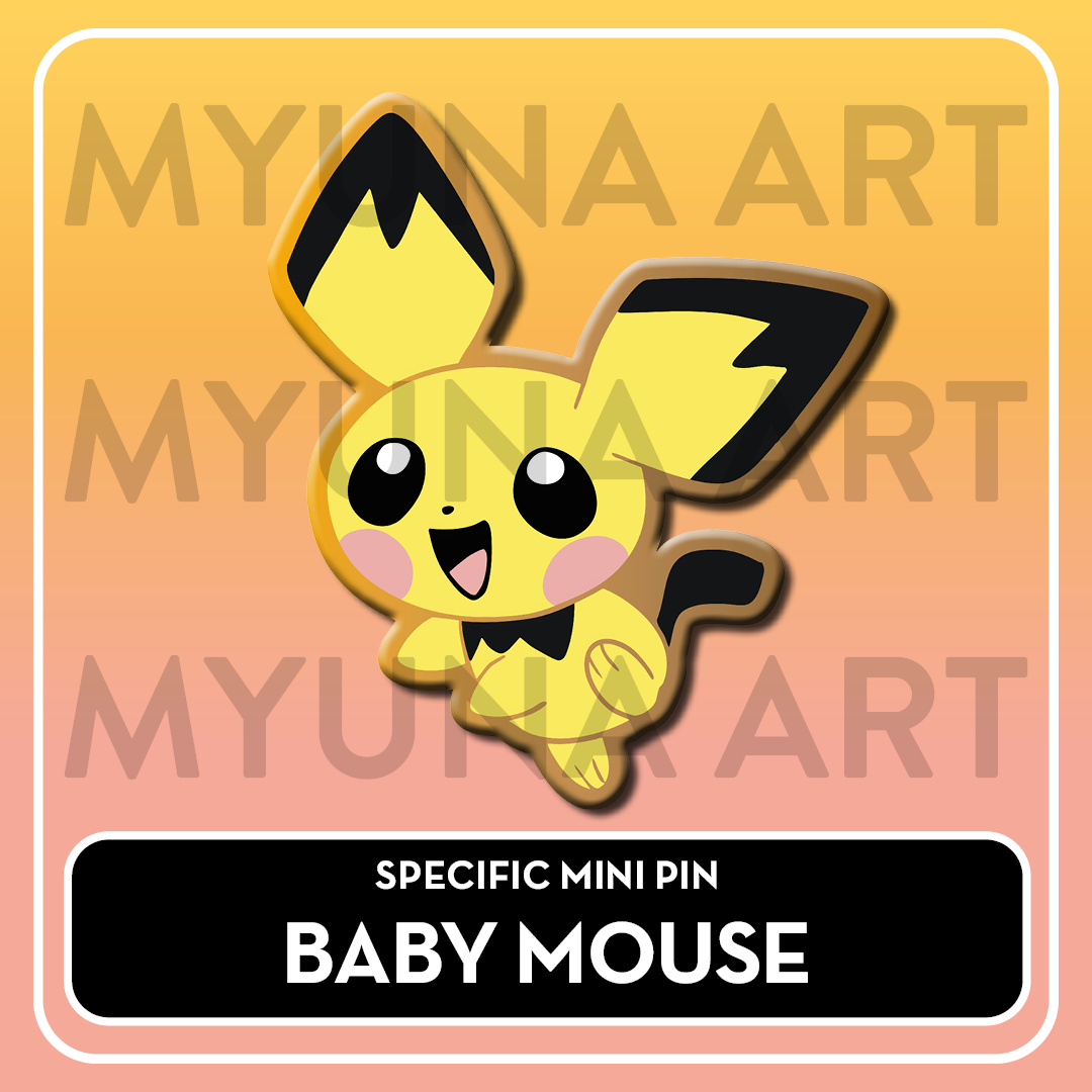 PREORDER Mouse Family - Myuna's Mystery Mix Gacha Mini Pins