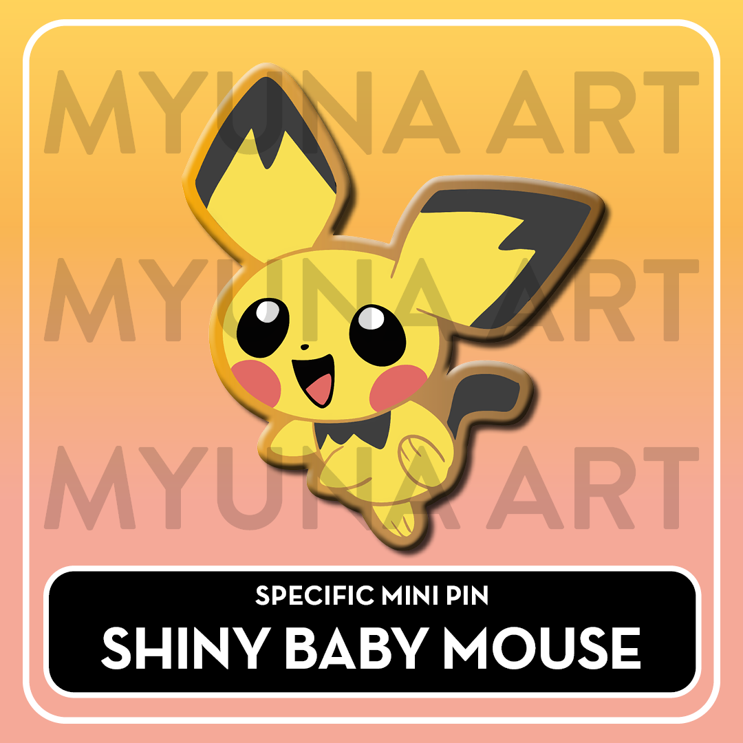 PREORDER Mouse Family - Myuna's Mystery Mix Gacha Mini Pins