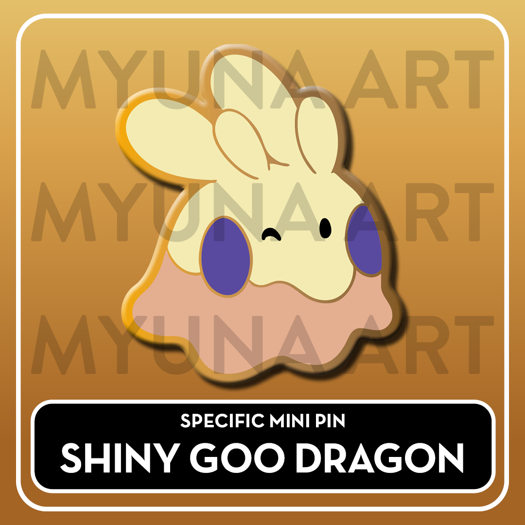 PREORDER Dragon Type Friends - Myuna's Mystery Mix Gacha Mini Pins