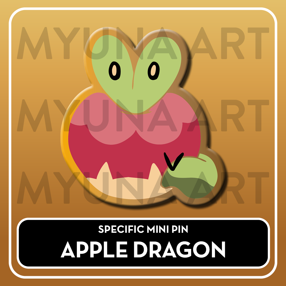 PREORDER Dragon Type Friends - Myuna's Mystery Mix Gacha Mini Pins