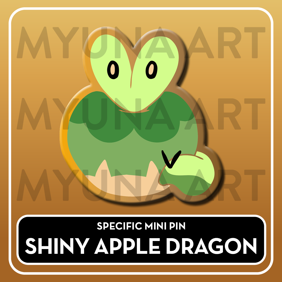 PREORDER Dragon Type Friends - Myuna's Mystery Mix Gacha Mini Pins