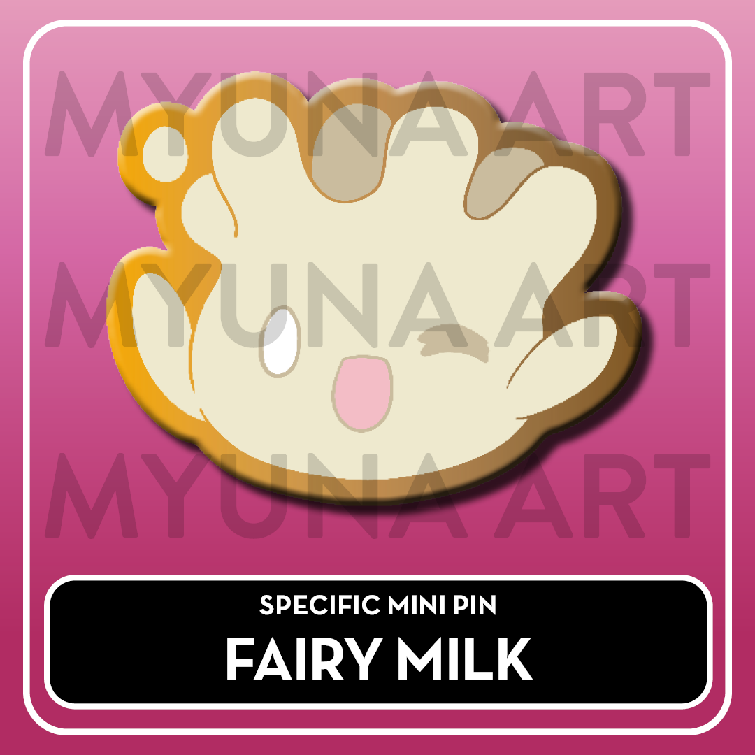 Fairy Type Friends - Myuna's Mystery Mix Gacha Mini Pins