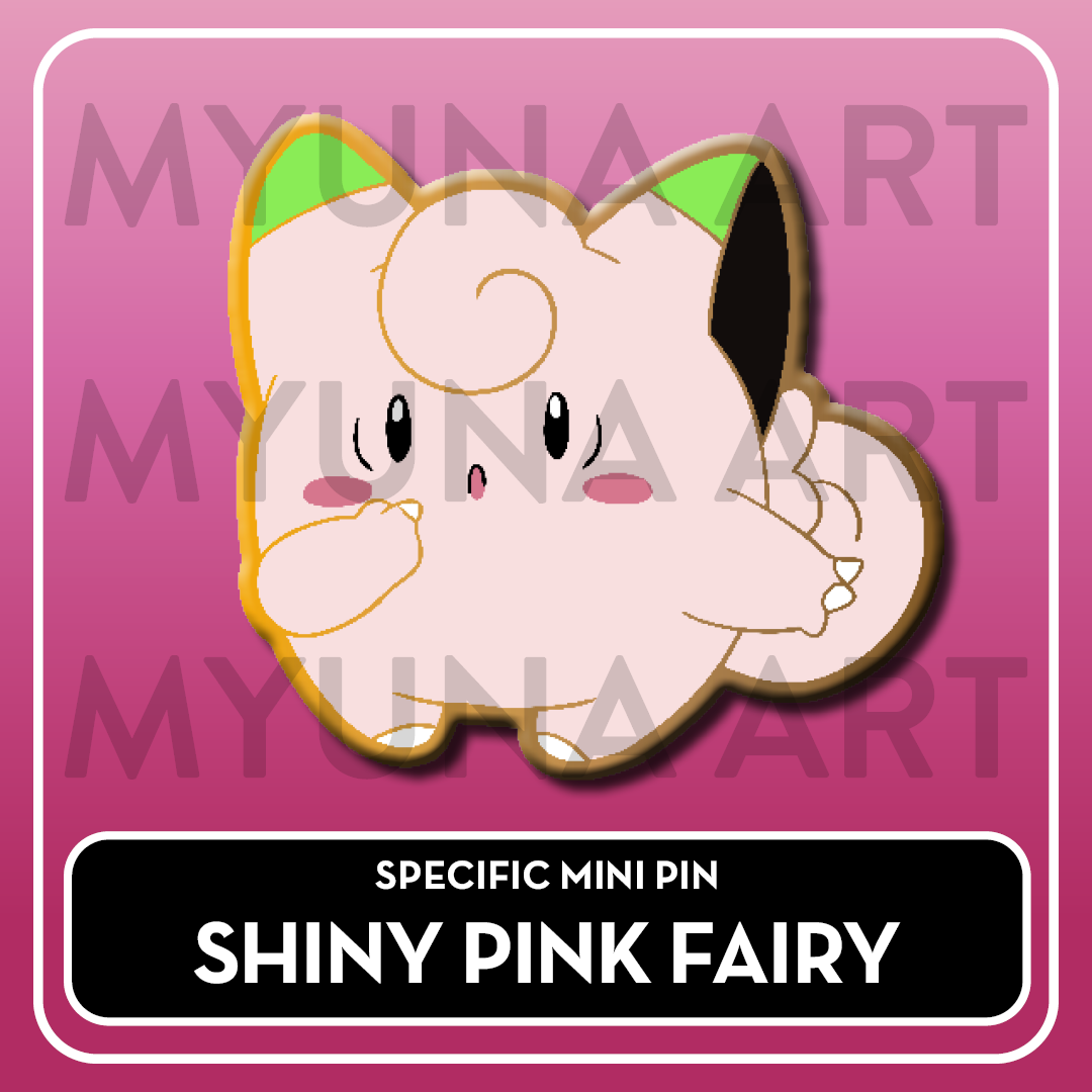 Fairy Type Friends - Myuna's Mystery Mix Gacha Mini Pins