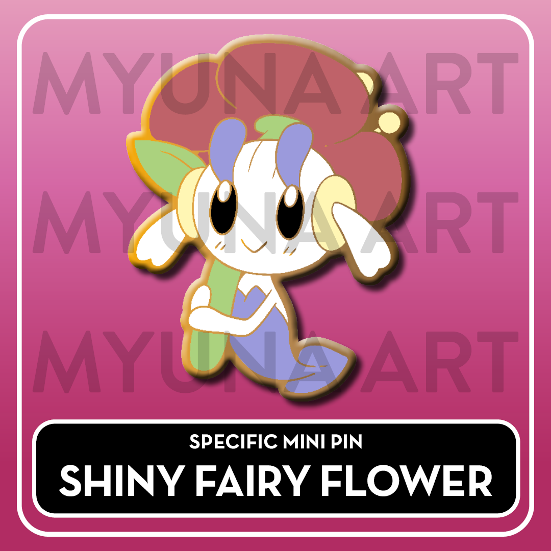 Fairy Type Friends - Myuna's Mystery Mix Gacha Mini Pins
