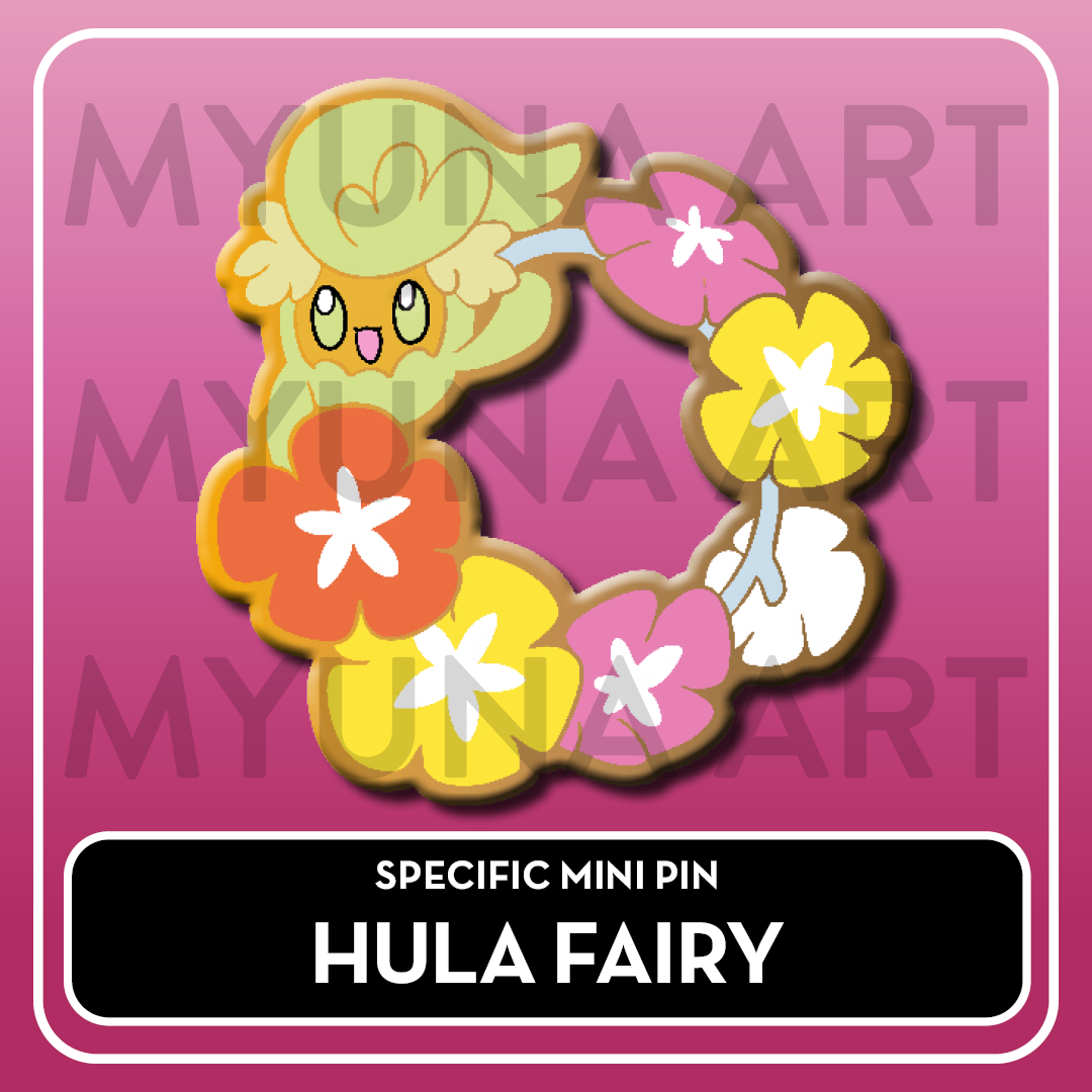 Fairy Type Friends - Myuna's Mystery Mix Gacha Mini Pins