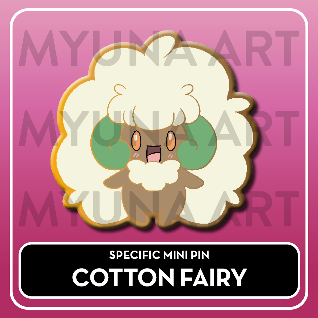 Fairy Type Friends - Myuna's Mystery Mix Gacha Mini Pins