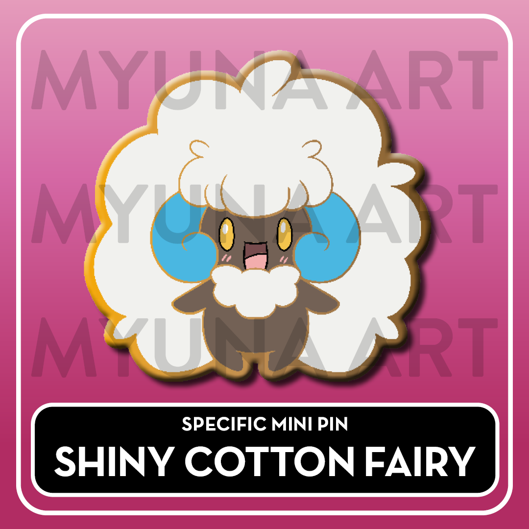 Fairy Type Friends - Myuna's Mystery Mix Gacha Mini Pins