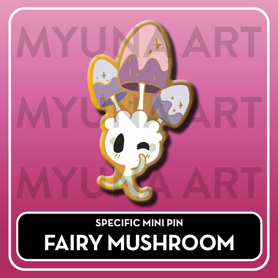 Fairy Type Friends - Myuna's Mystery Mix Gacha Mini Pins