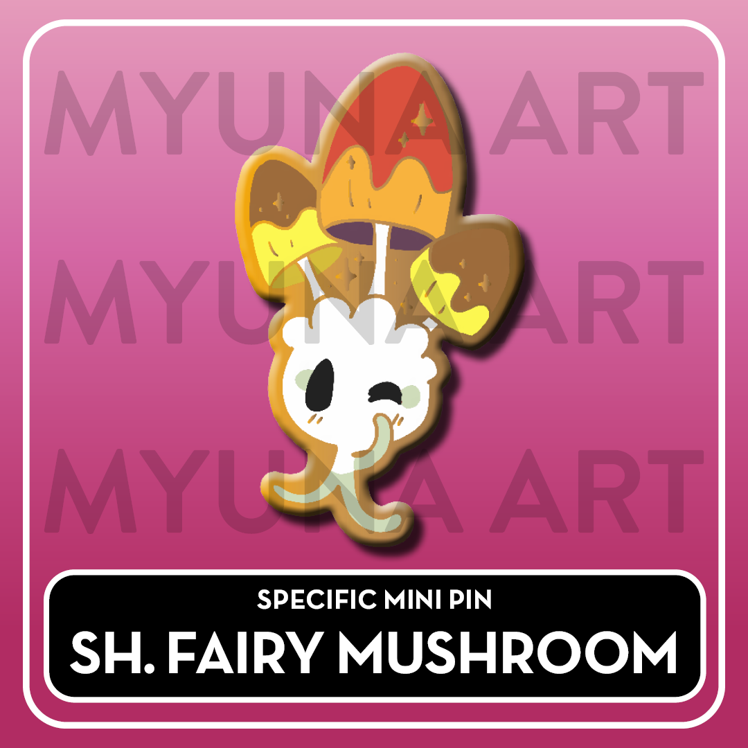 Fairy Type Friends - Myuna's Mystery Mix Gacha Mini Pins