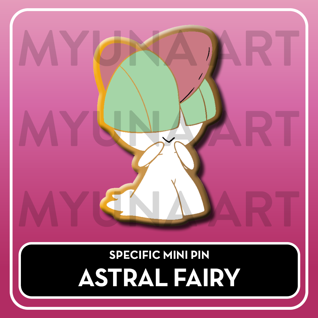 Fairy Type Friends - Myuna's Mystery Mix Gacha Mini Pins