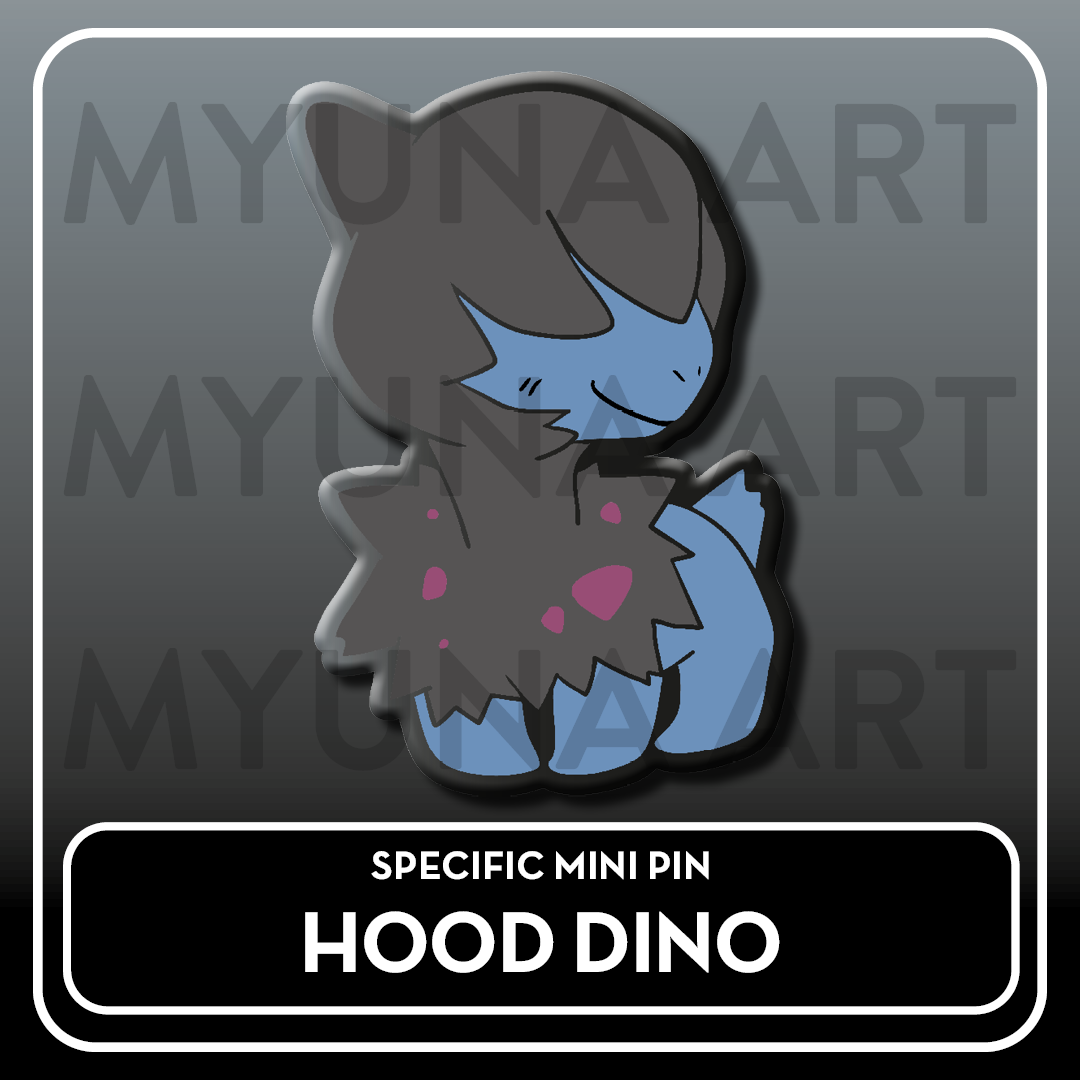 PREORDER Dark Type Friends - Myuna's Mystery Mix Gacha Mini Pins