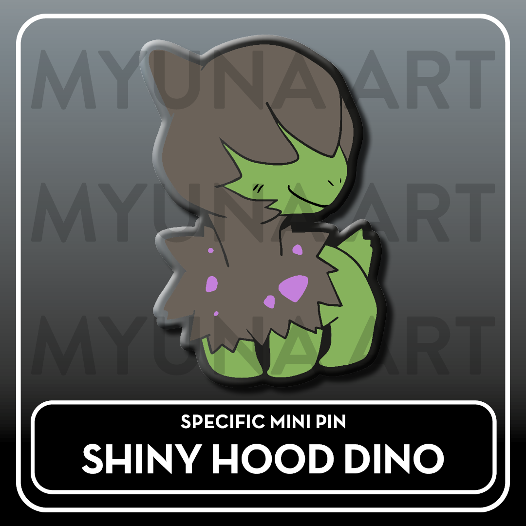 PREORDER Dark Type Friends - Myuna's Mystery Mix Gacha Mini Pins