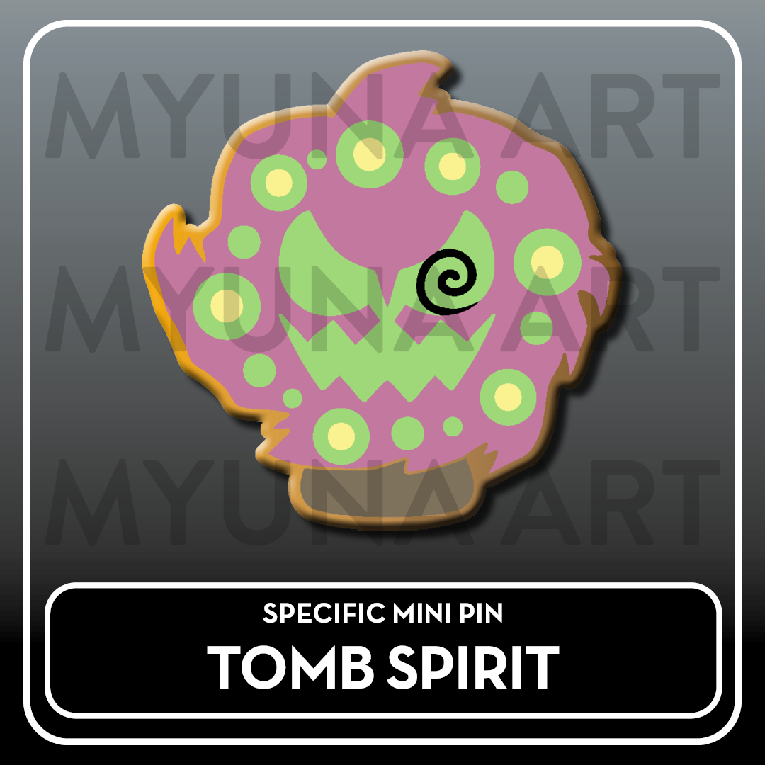 PREORDER Dark Type Friends - Myuna's Mystery Mix Gacha Mini Pins