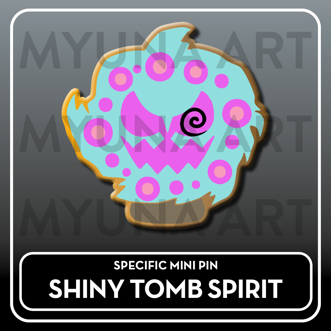PREORDER Dark Type Friends - Myuna's Mystery Mix Gacha Mini Pins