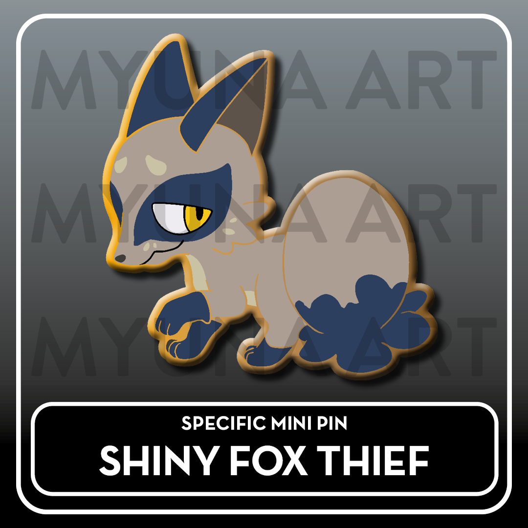 PREORDER Dark Type Friends - Myuna's Mystery Mix Gacha Mini Pins