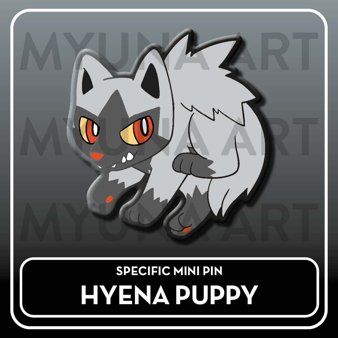 PREORDER Dark Type Friends - Myuna's Mystery Mix Gacha Mini Pins