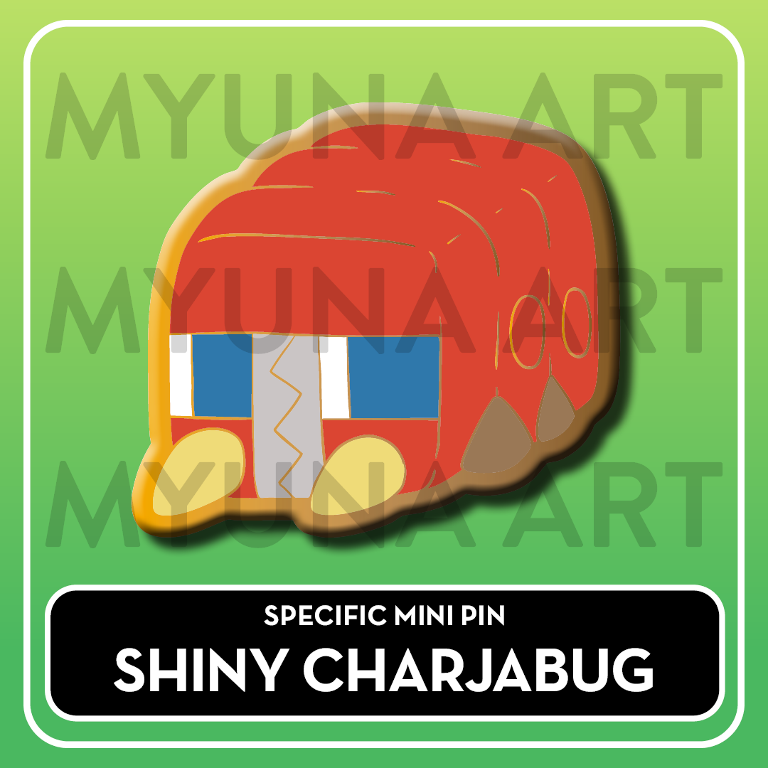 PREORDER Bug Type Friends - Myuna's Mystery Mix Gacha Mini Pins