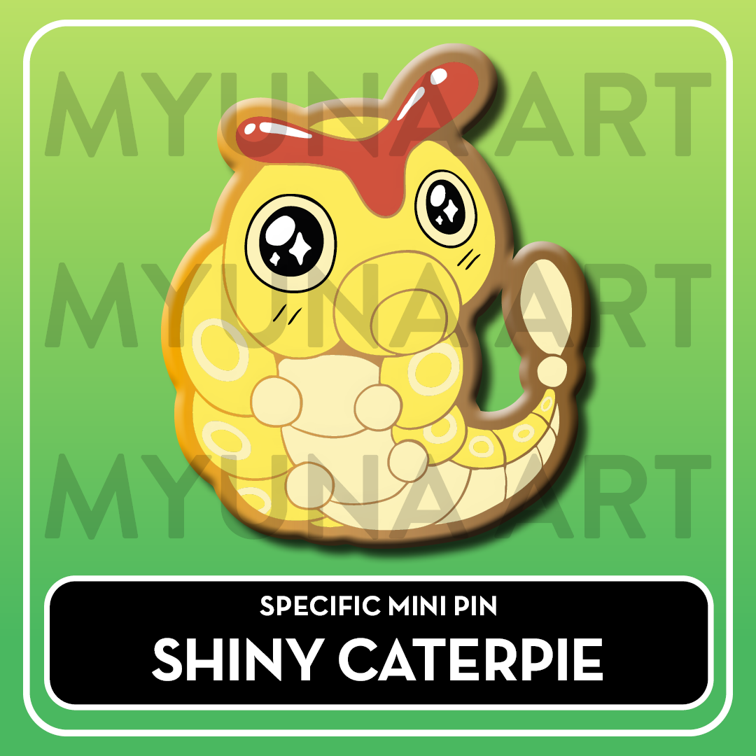 PREORDER Bug Type Friends - Myuna's Mystery Mix Gacha Mini Pins