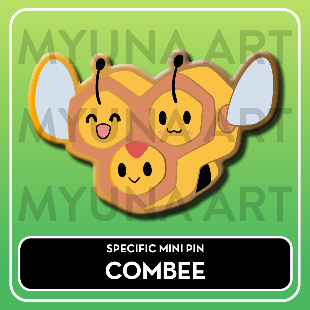 PREORDER Bug Type Friends - Myuna's Mystery Mix Gacha Mini Pins