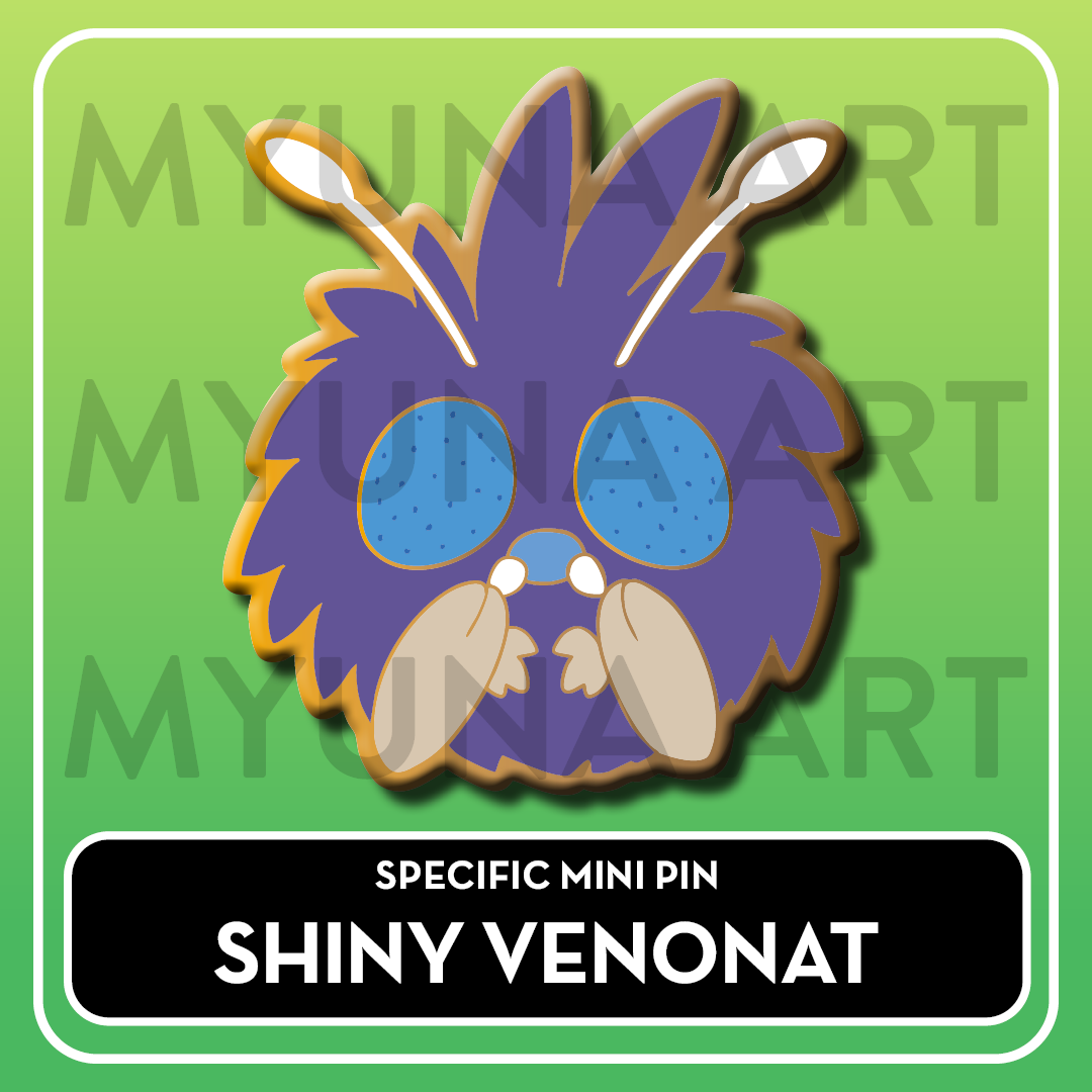 PREORDER Bug Type Friends - Myuna's Mystery Mix Gacha Mini Pins