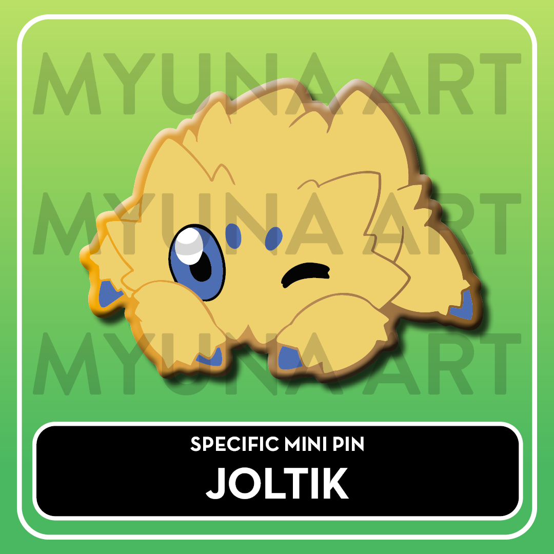 PREORDER Bug Type Friends - Myuna's Mystery Mix Gacha Mini Pins