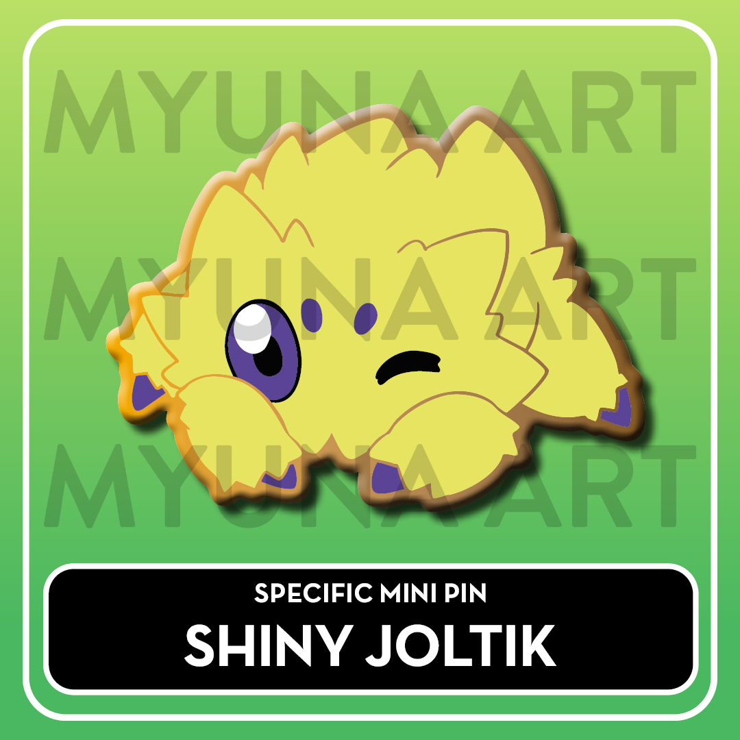 PREORDER Bug Type Friends - Myuna's Mystery Mix Gacha Mini Pins