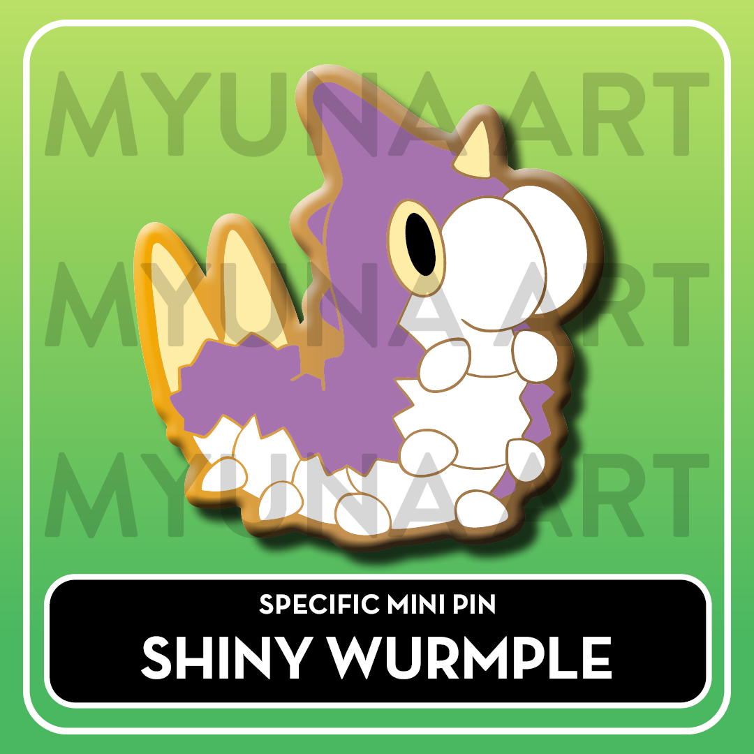 PREORDER Bug Type Friends - Myuna's Mystery Mix Gacha Mini Pins