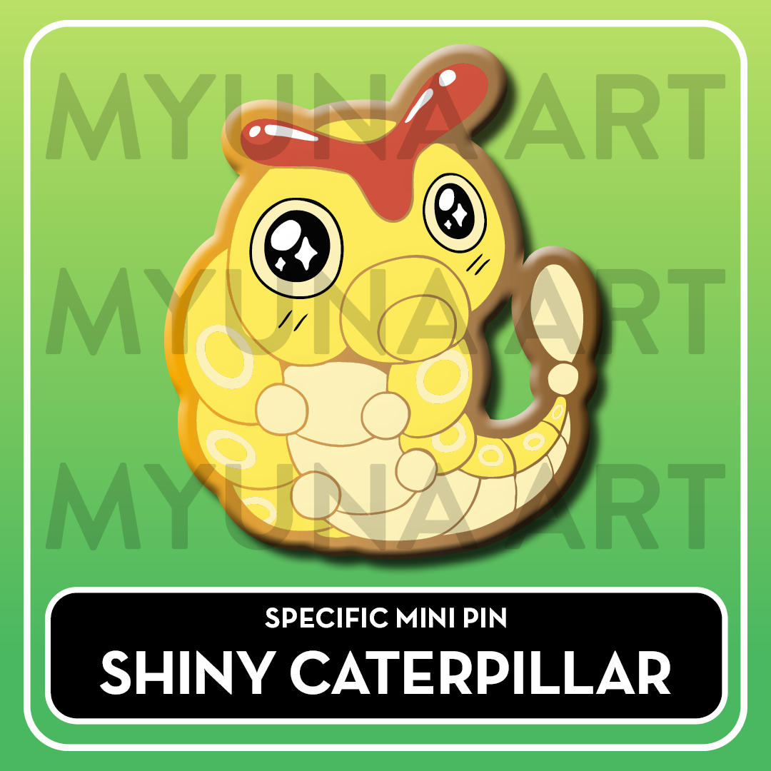 Bug Type Friends - Myuna's Mystery Mix Gacha Mini Pins