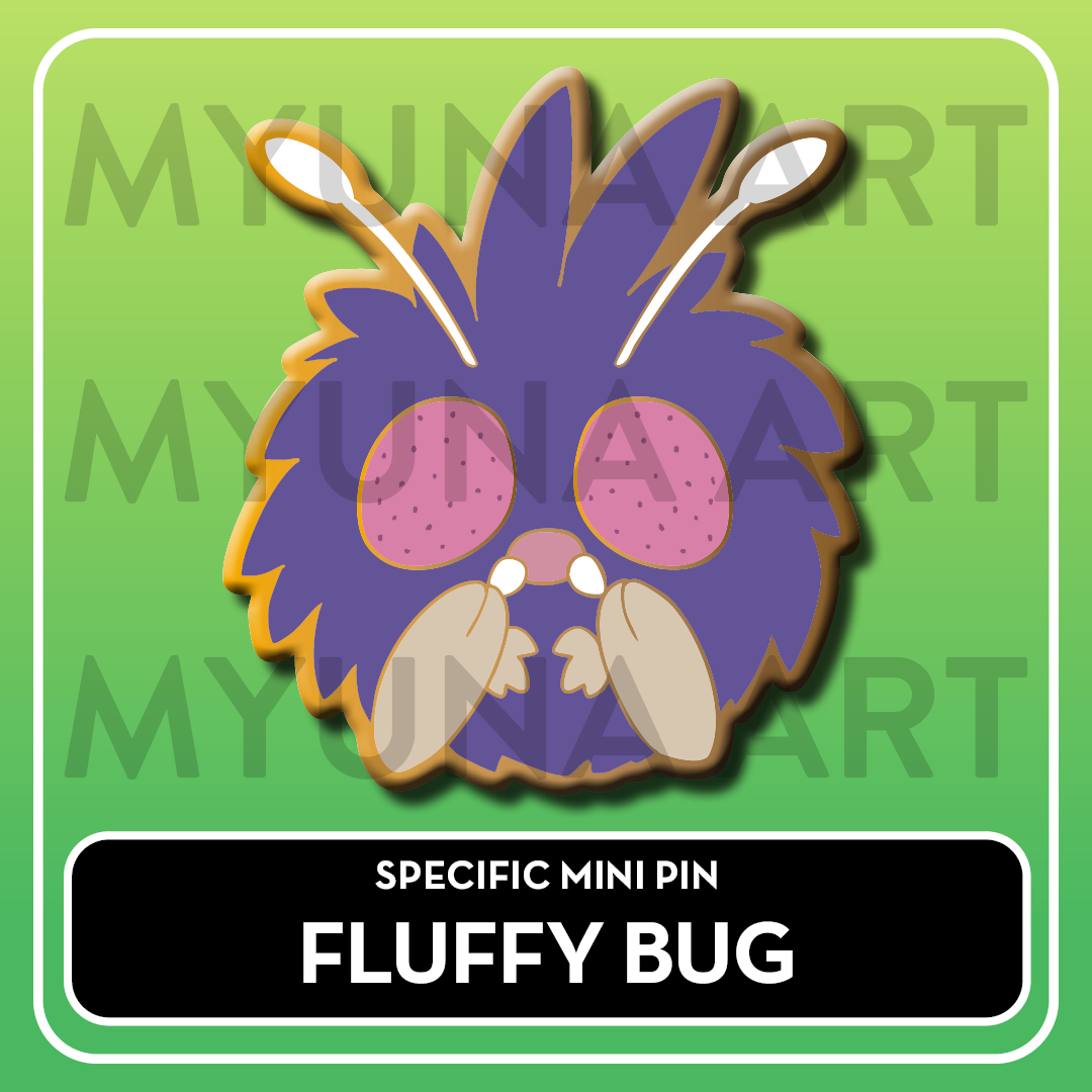 Bug Type Friends - Myuna's Mystery Mix Gacha Mini Pins
