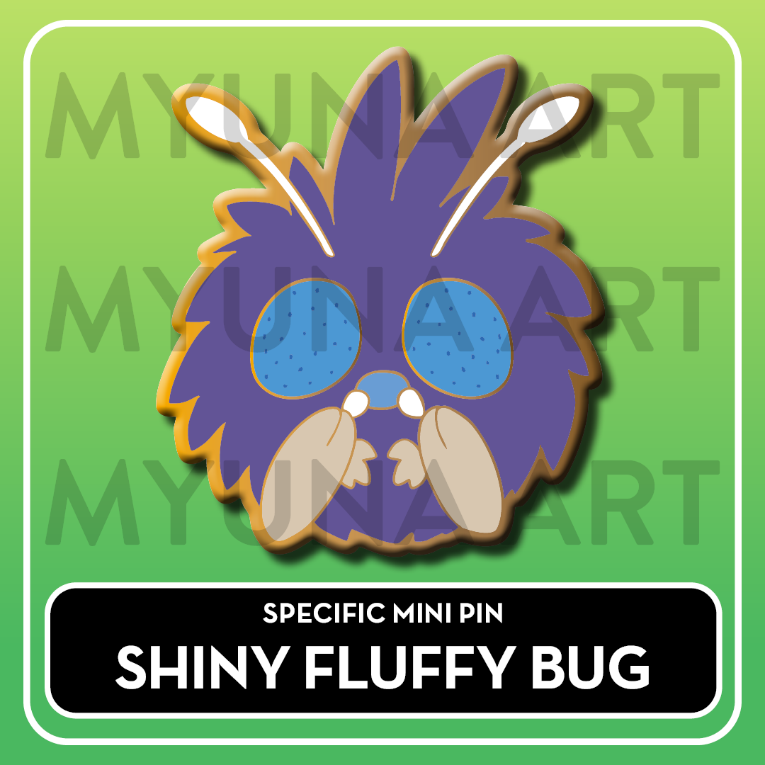 Bug Type Friends - Myuna's Mystery Mix Gacha Mini Pins