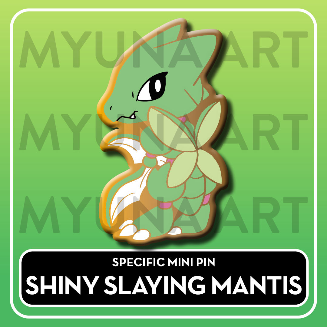 Bug Type Friends - Myuna's Mystery Mix Gacha Mini Pins