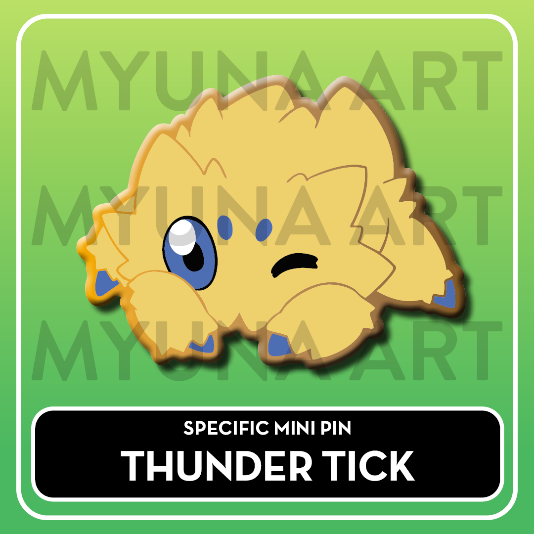 Bug Type Friends - Myuna's Mystery Mix Gacha Mini Pins