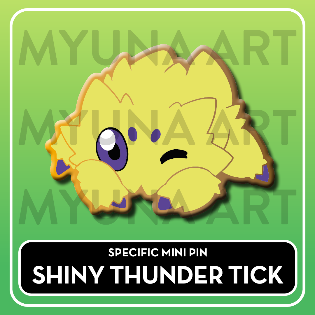 Bug Type Friends - Myuna's Mystery Mix Gacha Mini Pins